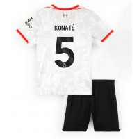 Camisa de time de futebol Liverpool Ibrahima Konate #5 Replicas 3º Equipamento Infantil 2024-25 Manga Curta (+ Calças curtas)